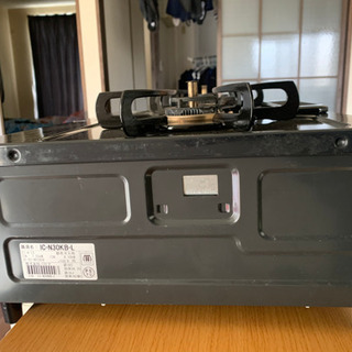 中古コンロ　注意(都市ガス専用)