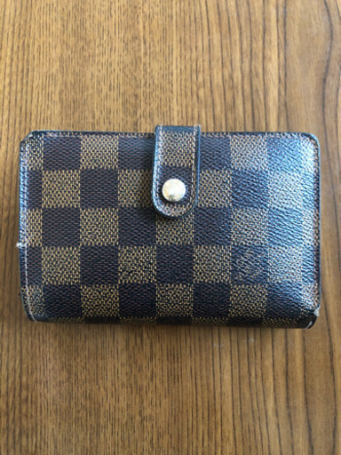 ダミエ　がま口財布