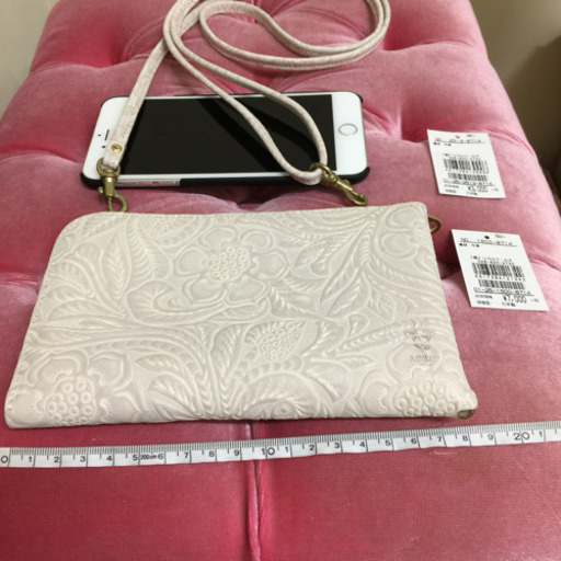 お値下げ♪♥️AGILITY 美品♥️新品 牛革ショルダー♥️&揃い長財布set♥️