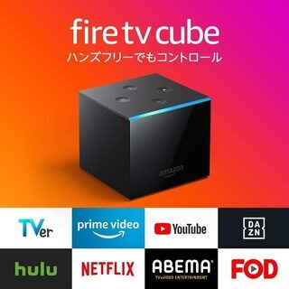 【新品・未開封】Amazon Fire TV Cube 4K Alexa対応音声認識リモコン付属の画像