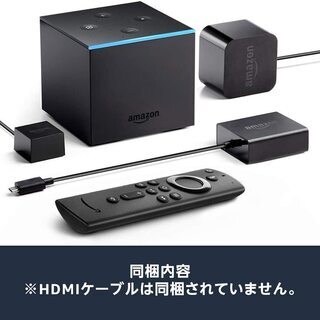 【新品・未開封】Amazon Fire TV Cube 4K Alexa対応音声認識リモコン付属の画像