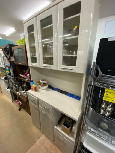 食器棚　中古　リサイクルショップ宮崎屋21.1.5