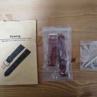 Nywing 時計ベルト本革ベルト20mm  時計バンド 交換ベ...