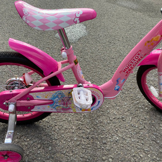 HUGっと　プリキュア　子供　自転車　美品の画像
