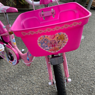 HUGっと　プリキュア　子供　自転車　美品の画像