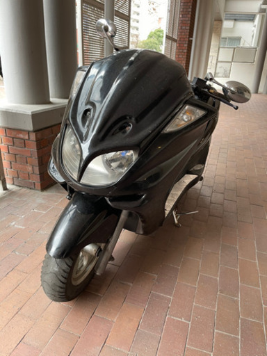 【YAMAHA マジェスティー】SG03J ツインマフラー　スピーカー付きオールブラック