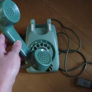 昭和レトロ！ダイヤル式電話。の画像