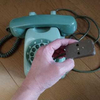 昭和レトロ！ダイヤル式電話。の画像