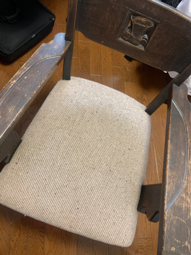 ヴィンテージチェア　椅子2脚。1940年代またはそれ以前。