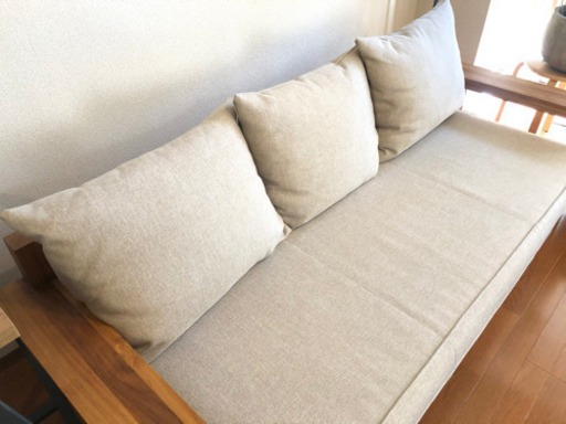hooburtonさま専用　　unico 3人掛けソファ　美品