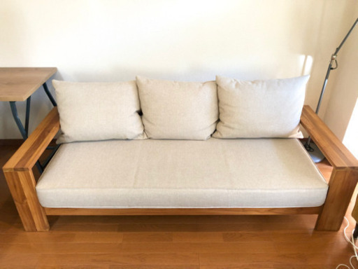 hooburtonさま専用　　unico 3人掛けソファ　美品