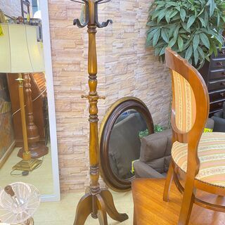 カリモク Karimoku コロニアル ハンガーラック ポールス...