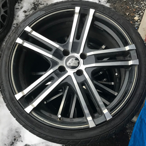 値下げ　クリフクライム　18インチ　アルミホイール　アクア など