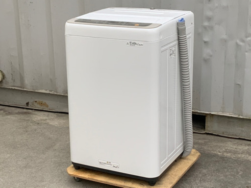 美品！パナソニック 洗濯機◇5kg◇槽洗浄◇送風乾燥◇2019年製NA-F50B12◇JW-0103