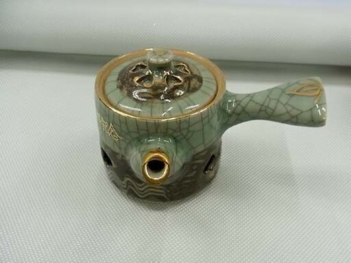 相馬焼 陶徳 急須 湯呑４点セット 茶器 泉岳寺参拝記念 相馬 近景 二重 札幌 北２０条店