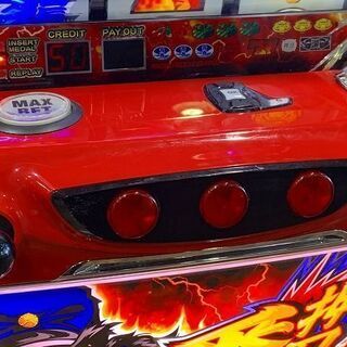 【苫小牧バナナ】大都技研 押忍!番長2 パチスロ実機 初期パネル 5号機 ART機 コイン不要＆カウンターセット ♪の画像