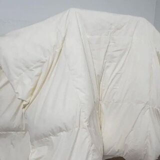 在庫残り1セット！　未使用 羽根布団 冬用 シングル 150cm×210cm 訳あり ホワイトダックダウン 羽根掛け布団 の画像