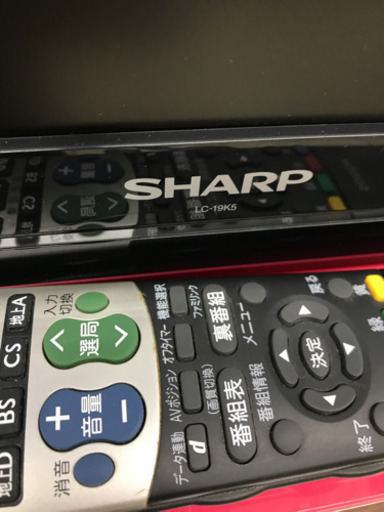 SHARP シャープ LC-19K5 2011年製 19型 液晶テレビ