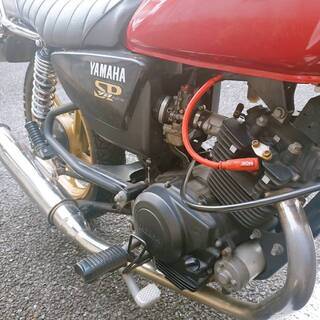 yb125SP　現状販売　　引取限定　近場自走配送可能の画像