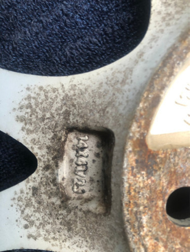 CLAW X-1〈14×4.5J 4×100 45〉2018製バリ溝DUNLOPサマータイヤ4本セット