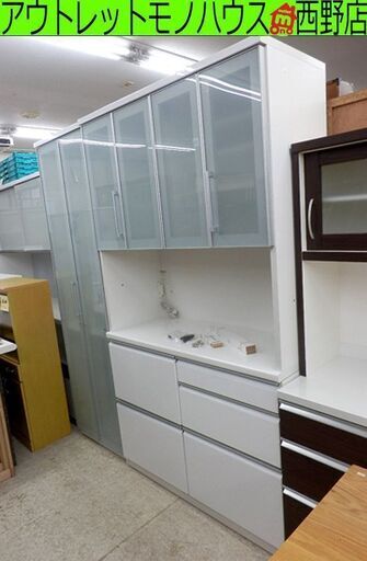 ▶レンジボード 食器棚 松田家具 キッチンボード 177×45×210cm キッチン家具 ペイペイ対応 札幌市西区西野