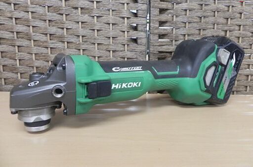 HiKOKI 36V 100mm ブレーキ付 コードレスディスクグラインダ G3610DA バッテリ付き マルチボルト ハイコーキ 日立 電動工具 札幌市 白石区 東札幌