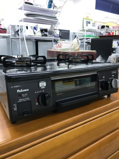 Paloma IC-33BE9-L 2014年製 都市ガス用 ガスコンロ