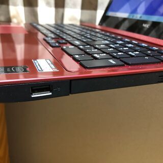 彡Ｗｅｂカメラ付き・超高速ｉ７第五/ＮＥＣ新品ＳＳＤ２４０ＧＢ/クリスタルレッドWin10 64bit/Office2019付/15.6ｲﾝﾁ/メモリ８GＢ/無線/DVD・ＣＤ再生ソフト付　No.2101001の画像
