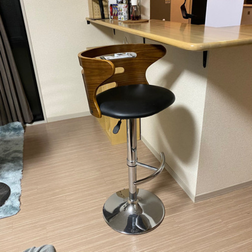 ①カウンターチェア　バーチェア　イス　デザインチェア　お洒落