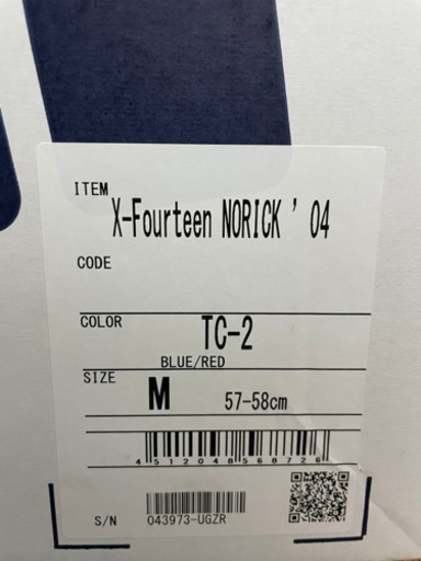 Shoei X-Fourteen Norick Mサイズ