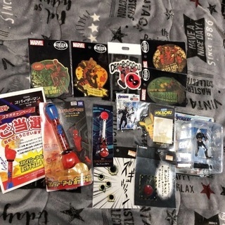 デッドプール＆名探偵ピカチュウ＆MARVEL等のセット
