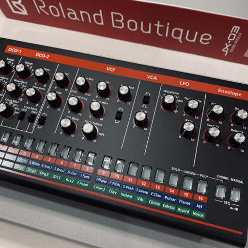 Roland JX-03 シンセサイザー (新品同様品)