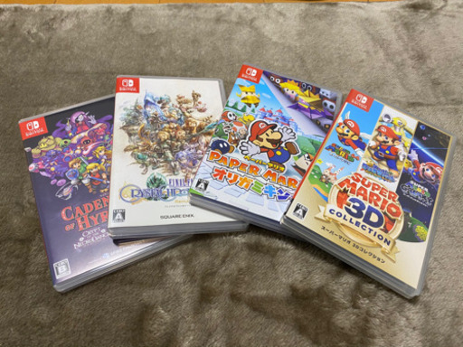 【バラ売り可】ニンテンドースイッチ　ソフト4本セット