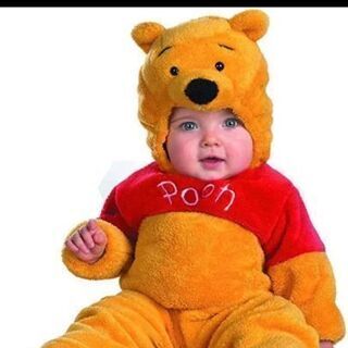 プーさん 着ぐるみ ロンパース 90cm 世田谷区 用賀駅