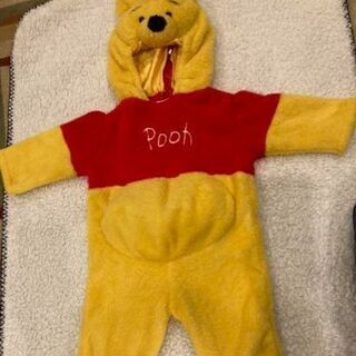 プーさん 着ぐるみ ロンパース 90cm 世田谷区 用賀駅の画像