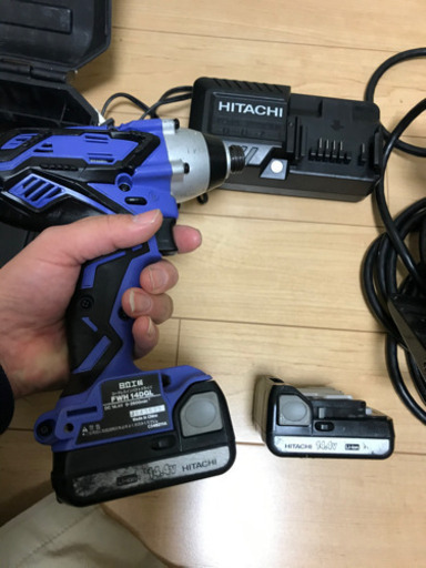 日立工機　14Vインパクトドライバーと丸ノコセット‼️値下げしました。