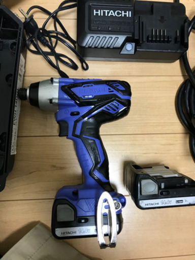 日立工機　14Vインパクトドライバーと丸ノコセット‼️値下げしました。