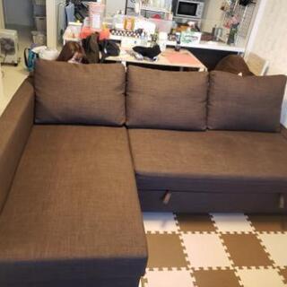 IKEA　ソファーベッド　フリーヘーテン