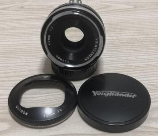 コシナ　\nVoigtlander ULTRON 40mm F2 SL \n(ニコンAi-S)