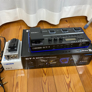 エレキギター用 エフェクターセット BOSS GT-1 & FS-7の画像