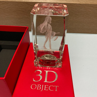 初音ミク crystal 3d objectの画像