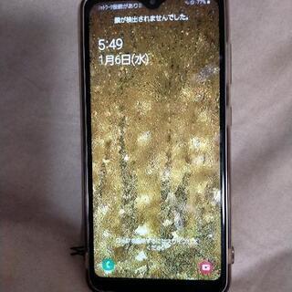 GALAXY A20 SC-02M本体です。