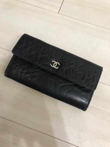 お値下げ✳︎【中古】シャネル　長財布　カメリア　✳︎