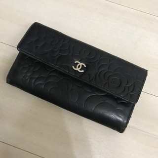 お値下げ✳︎【中古】シャネル　長財布　カメリア　✳︎
