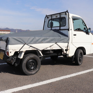 車検令和5年5月まで。スバル　サンバー　軽トラTT2 ちょい上げ4WDの画像