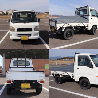 車検令和5年5月まで。スバル　サンバー　軽トラTT2 ちょい上げ4WDの画像
