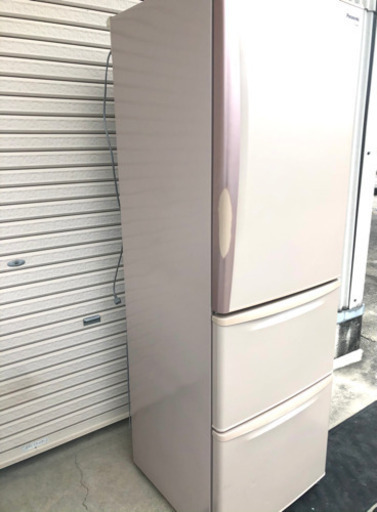 【ありがとうございました❗】パナソニック 3ドア ノンフロン冷蔵庫　NR-C379M-P　365L　自動製氷付