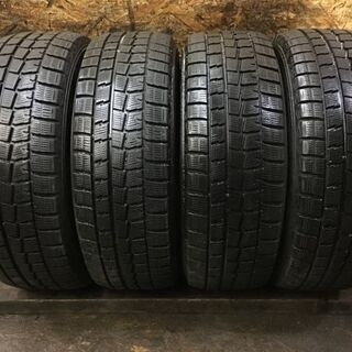 DUNLOP WINTER MAXX WM01 205/65R15 15インチ スタッドレス 4本 2016年製 ストリーム イプサム ウィンダム等　(MTC34) クレジットカード ＱＲ決済可能