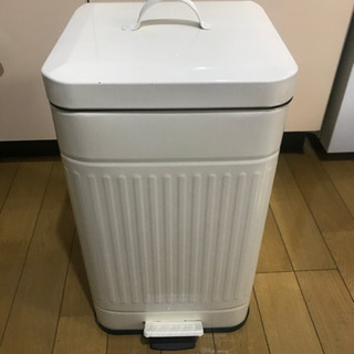 商談中 ペダル式ダストボックス ゴミ箱 ブリキおしゃれ