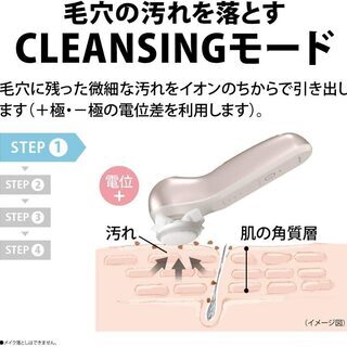 【新品】シャープ 美顔器 シミナビ機能付き ピンク IB-LF7-Pの画像